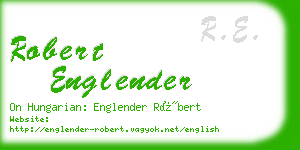 robert englender business card